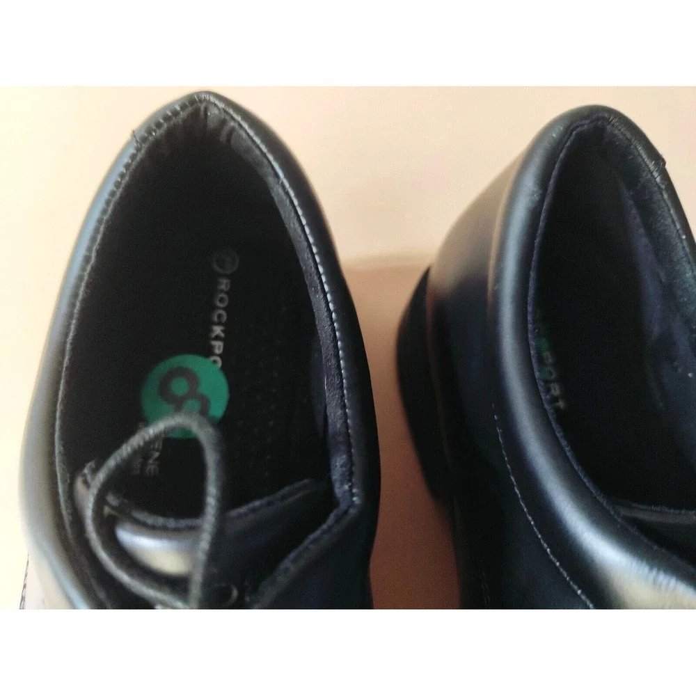 Rockport‎ Men's Editorial Office Bike Front Oxford Black - Size 8 US